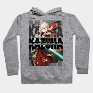 KAZUHA as one with wind and cloud Genshin Impact Edit Hoodie